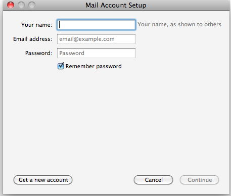 can i use a gmail address in thunderbird for mac